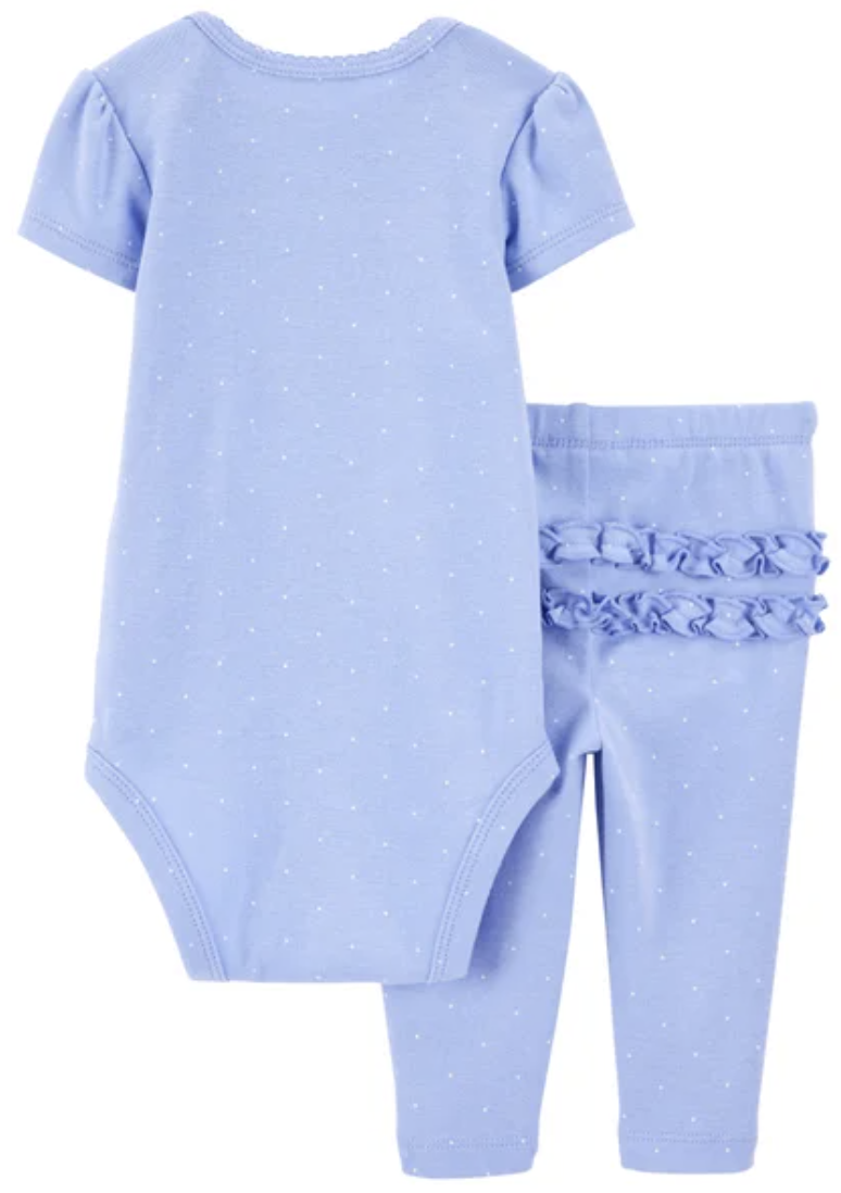 Carter's Baby 4-piece Layette Set - Purple