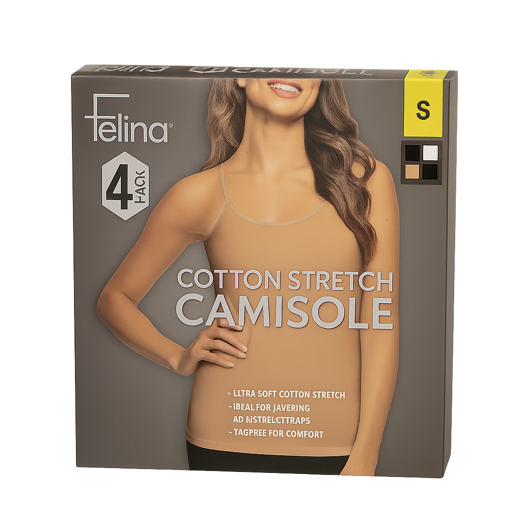 Felina Women's Camisole, 4-pack