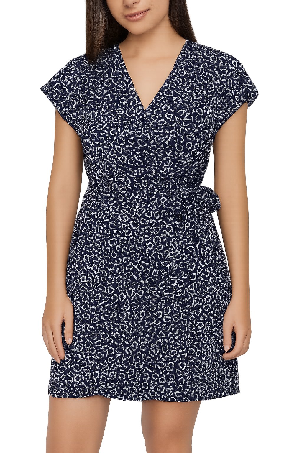 Nicole Miller Women's Faux Wrap Dress - Multi