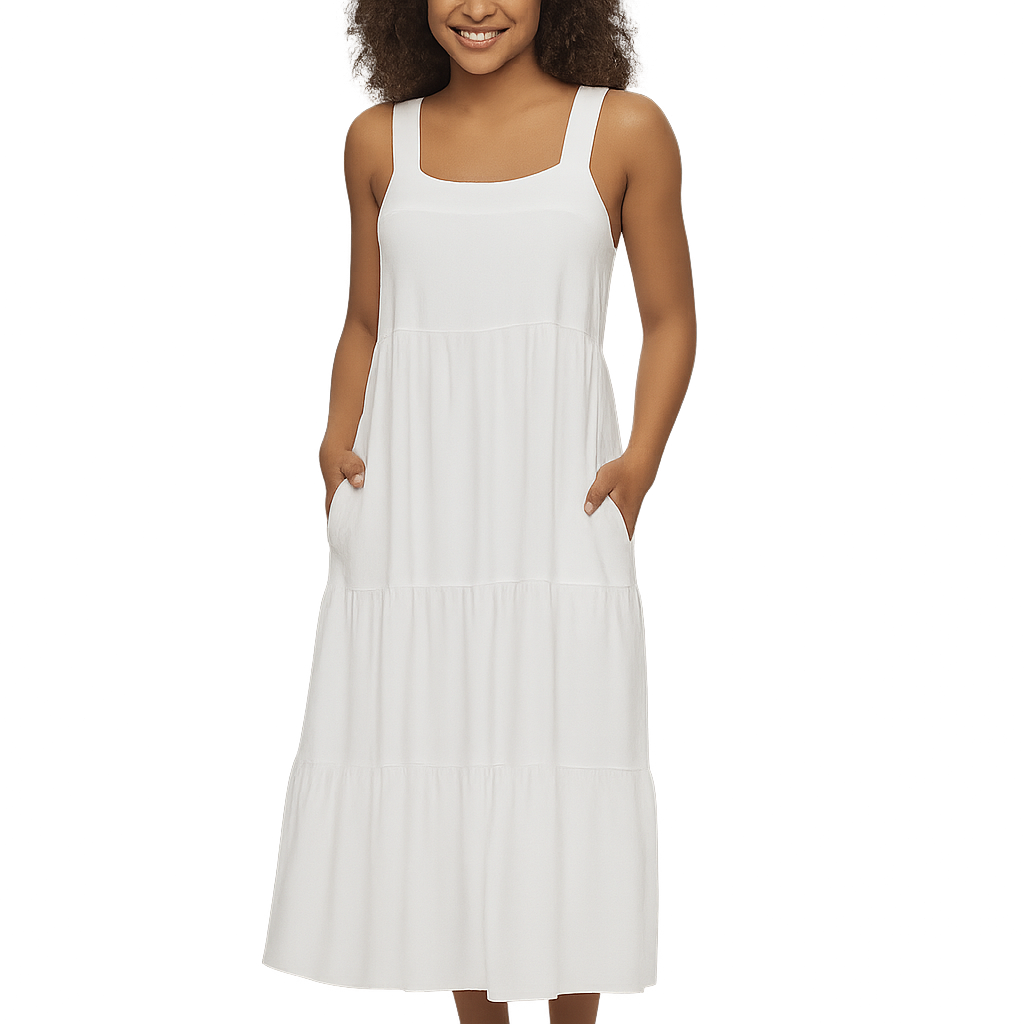 Felina Women's Tiered Maxi Dress