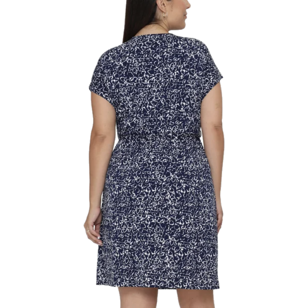 Nicole Miller Women's Faux Wrap Dress - Multi