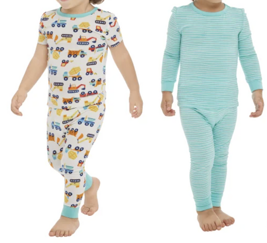Little Me Kids' 4-piece Pajama Set - Blue