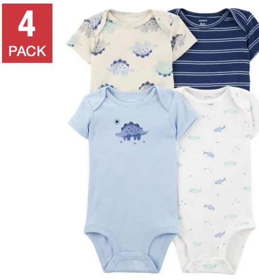 Carter's Baby 4-pack Body Suit - Blue