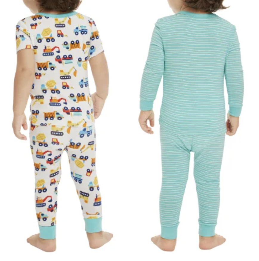 Little Me Kids' 4-piece Pajama Set - Blue
