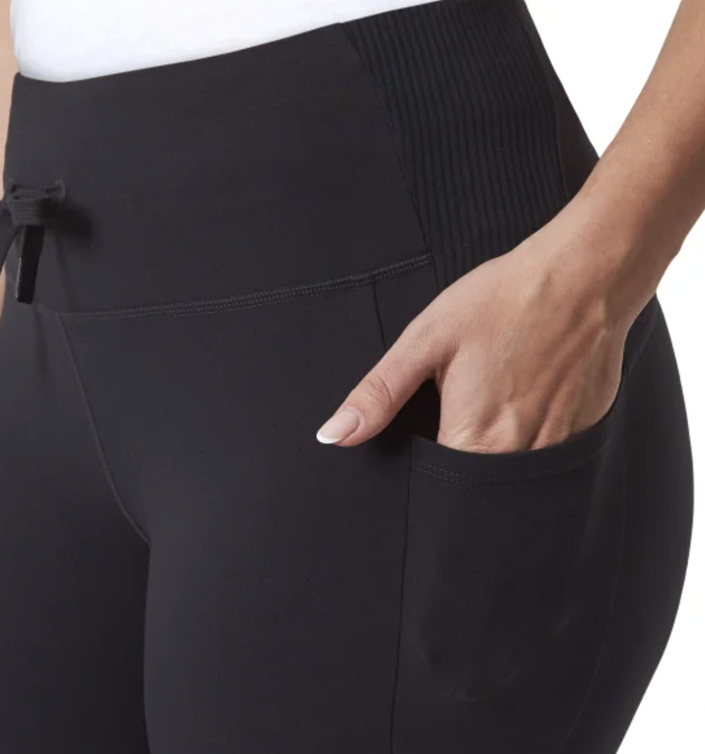 Mondetta Women's Mixed Media Legging
