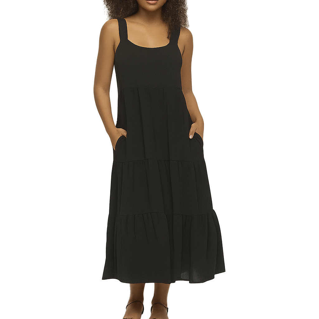 Felina Women's Tiered Maxi Dress