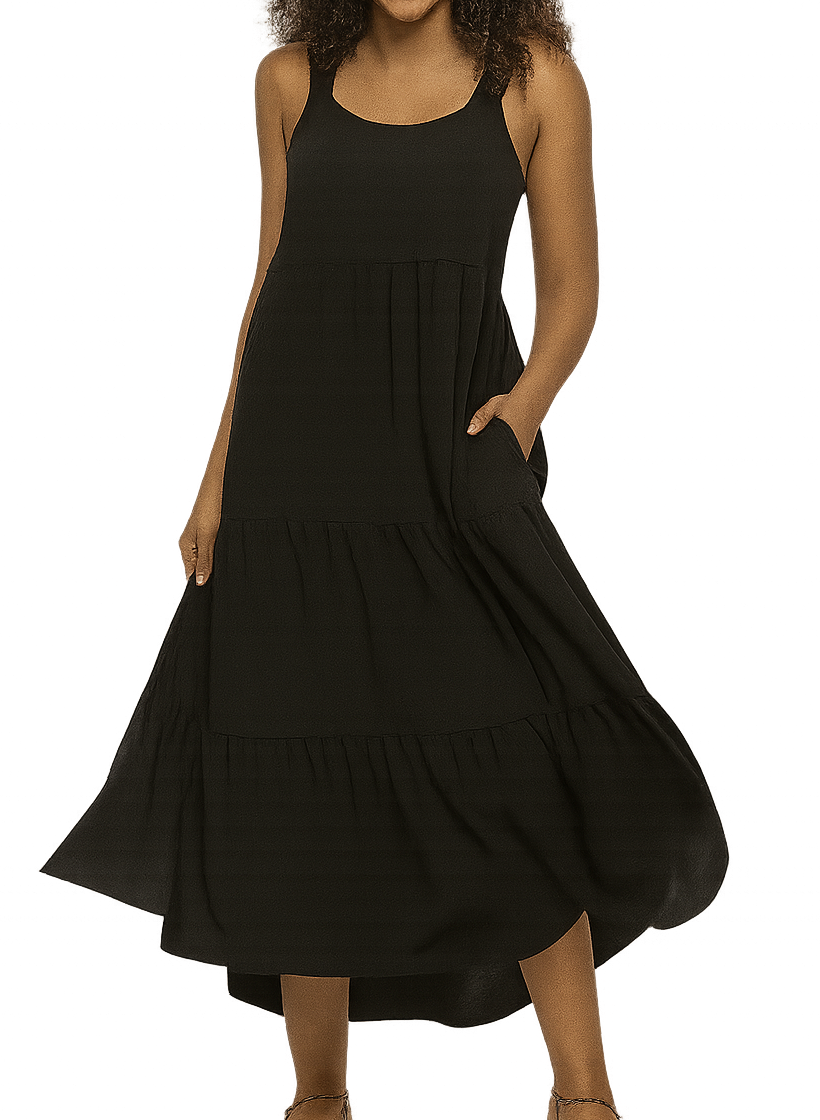 Felina Women's Tiered Maxi Dress