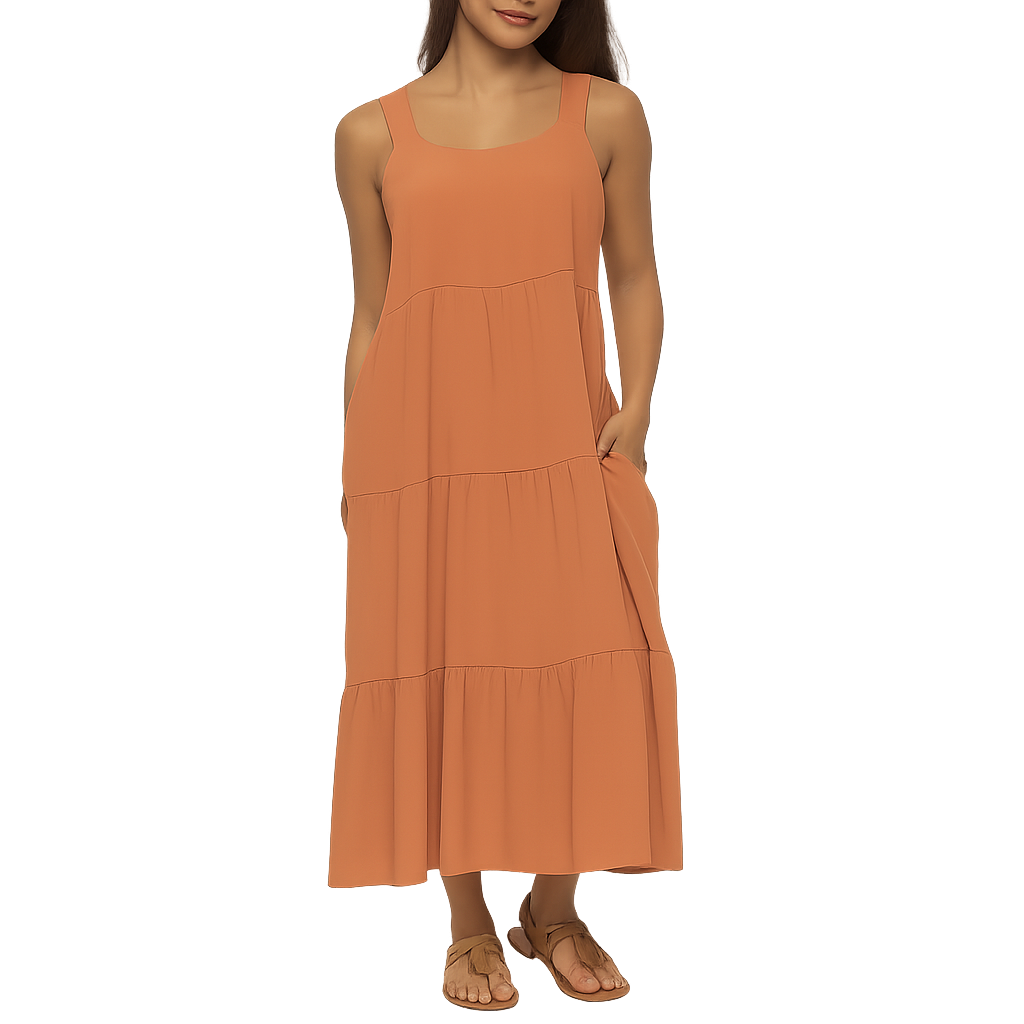 Felina Women's Tiered Maxi Dress